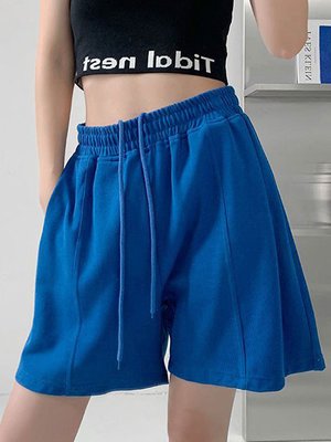 Сині жіночі шорти бермуди до колін 00401 фото